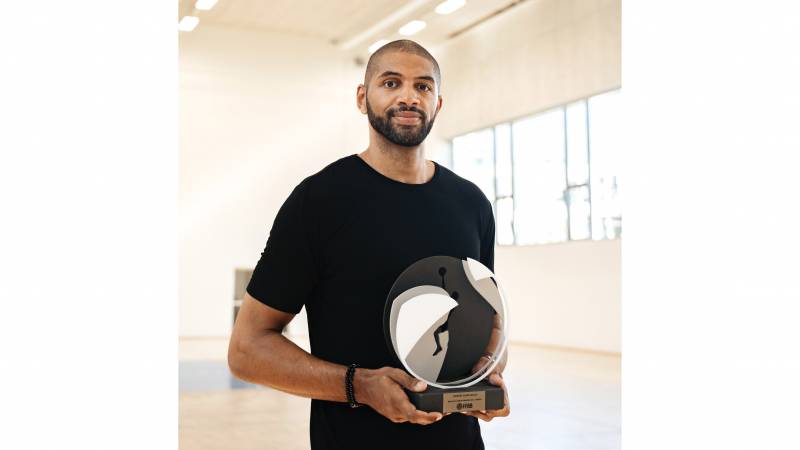 Nicolas Batum remporte le Trophée Alain Gilles 2021