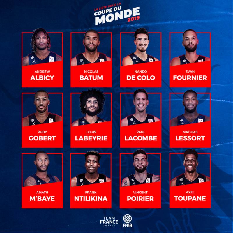 Les 12 pour la Coupe du Monde
